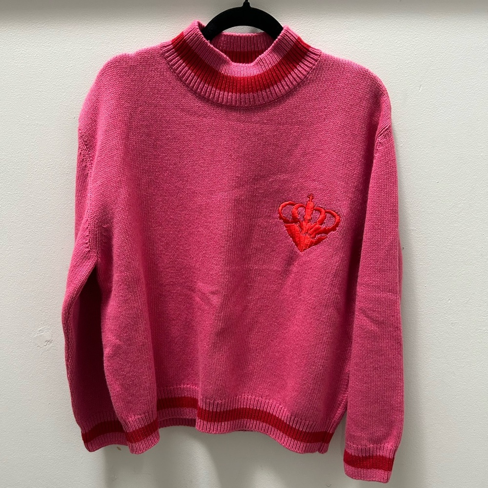 Thames MMXX. Pink Coeur De La Thames Sweater